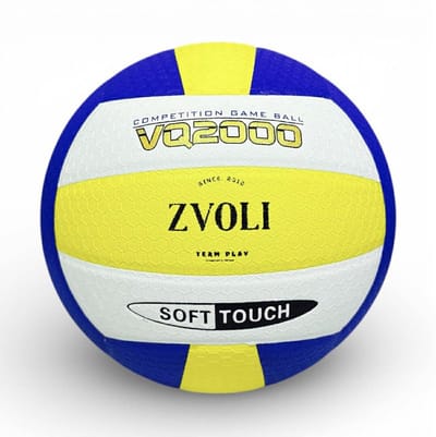Volleybal – Soft Touch – Trainingsbal – Maat 5 - Beachvolleybal - Zaalvolleybal - Volleyballen - 280 g