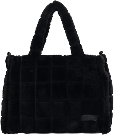 Zebra Trends Milou Handtas - Schoudertas - Crossbody - Shopper - Fur - Bont - Zwart
