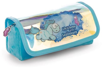 Nici Unicorn Aquario 19x9x9 Cm Etui Blauw Man