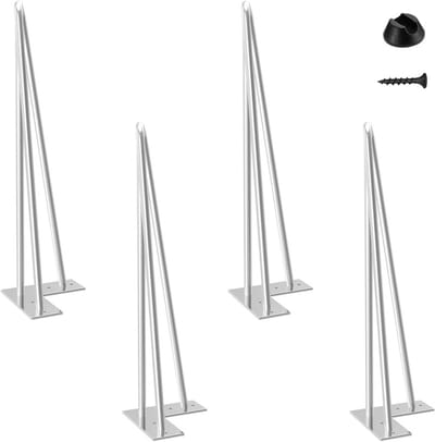 Hairpin Tafelpoten Metaal voor DIY Meubels - Verschillende Hoogtes en Afwerkingen