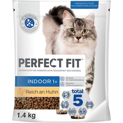 1,4kg Perfect Fit Indoor 1+ Kiprijk Droog Kattenvoer
