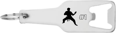 Akyol - karate flesopener - Karate - familie vrienden - cadeau - 105 x 25mm