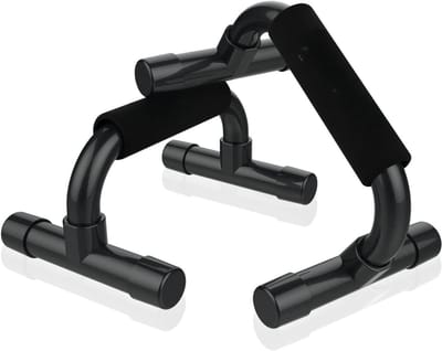 DD® Push Up Grips - Opdruksteun - Parallettes - Zwart - 22cm x 14cm x 12cm