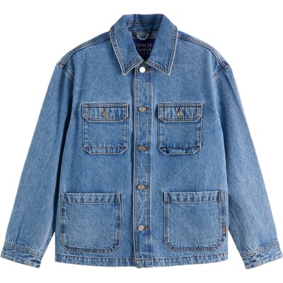 Scotch & Soda Denim Workwear Jacket Lakehouse Taglia: S | Giacche di jeans Outlet | Uomo