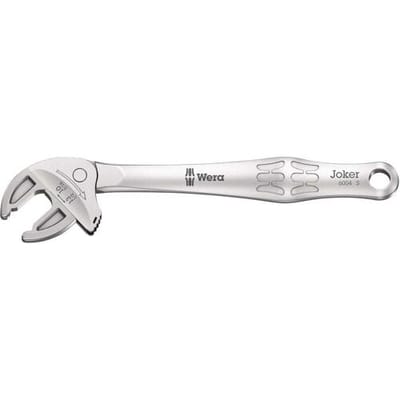 Wera 05020100001 6004 Joker S Zelfaanpassende steeksleutel Sleutelbreedte (metrisch) 10 - 13 mm Sleutelbreedte (inch) 1/2 - 7/16