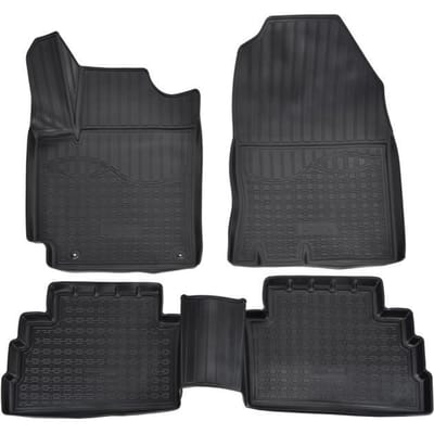 Vloermatten - Norm-Liner - Hyundai Kona - TPE Rubber - Antislip - Alle seizoenen