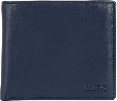 BRIC'S Leren Portemonnee Bernina Wallet Ocean Blue Donkerblauw