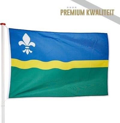 Flevolandse Vlag Flevoland 70x100cm - Kwaliteitsvlag - Geschikt voor buiten