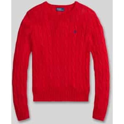 Gebreide pullover met kabelpatroon model 'JULIANNA'