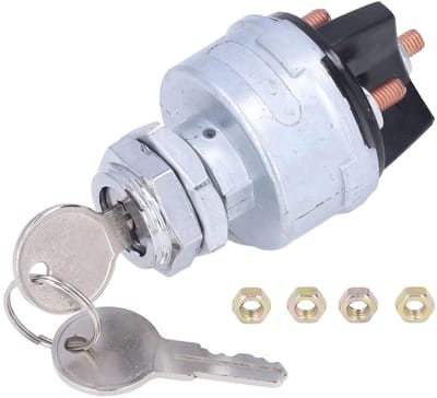 Allecto - Contactslot - Motor Contactslot - Universeel - 4 Posities - Startschakelaar met Sleutels - Geschikt voor Auto en Vrachtwagen