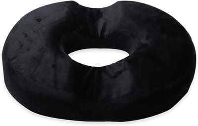 Orthopedisch kussen met hemorrhoiderring, antislip geheugenschuim, stevig voor stuitbeen en pijnverlichting