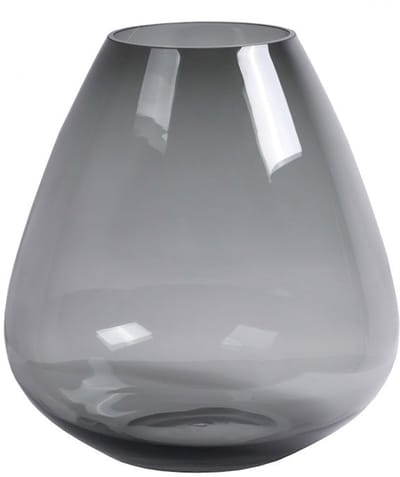 Vaas Tasman XL | Grijs - Grey | Mondgeblazen Glas | Ø38 x H40 cm