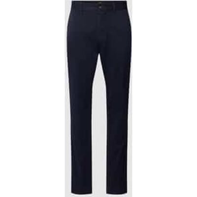 Slim fit chino met Franse steekzakken