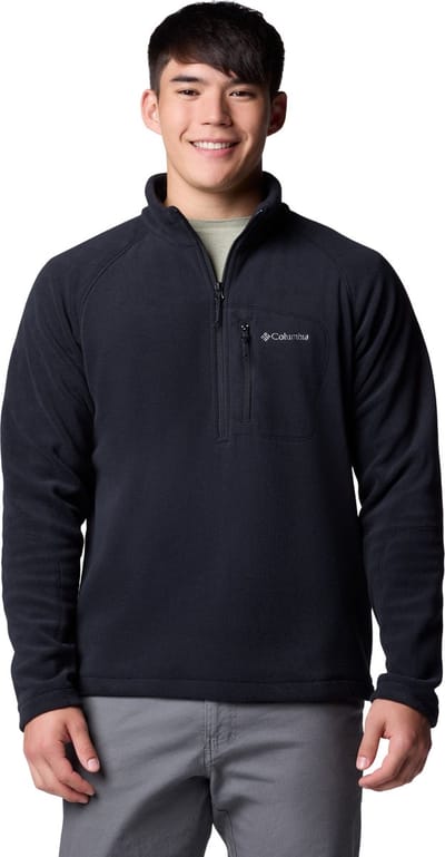 Columbia Fast Trek™ III Half Zip Fleece Men's Outdoortrui - BLACK - Maat XXL