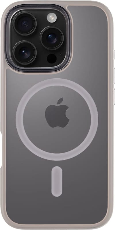 Tactical iPhone 16 Pro MagForce Hyperstealth Cover – Hoesje – Light Grey