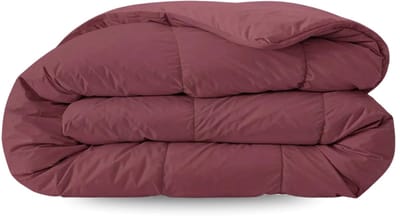 Zelesta Pure Uni Katoen Zomerdekbed - Bordeauxrood 160x220cm