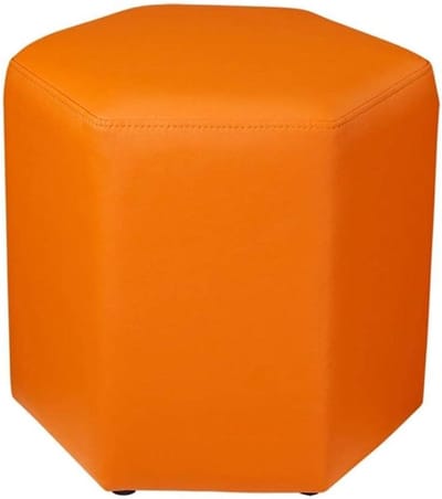 Gestoffeerde Poef - Voetenbank Kruk - Ontspannen Zitten - Waterdicht PU-leer - 42x42CM - Meerdere kleuren