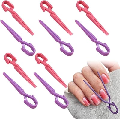 Nagelbeschermers - Vinger schild - Nagels lakken - Antislip ontwerp - 10 stuks - Diverse kleuren
