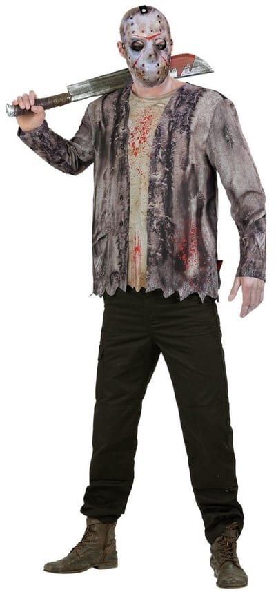 Smiffys - Friday The 13th, Jason Voorhees Kostuum - XL - Multicolours