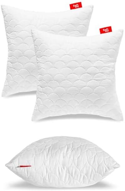 Gewatteerde kussens - Set van 2, 65 x 65 cm, hypoallergeen en anti-allergisch