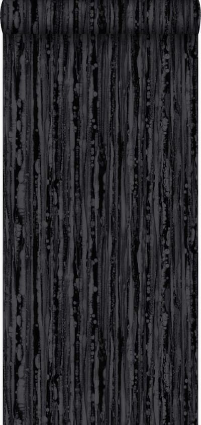 Origin Wallcoverings behang strepen zwart - 53 cm x 10.05 m - 346644