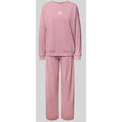 Relaxed fit pyjama van katoenmix in een set, model 'NITE_LONG'