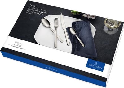 Villeroy & Boch Louis Bestekcassette - 24 delig - 44 x 28 x 5 cm