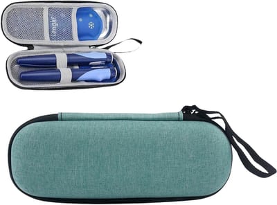 Insuline Koeltas voor Reizen - Multifunctionele Diabetes Tas voor Medicijnen en Medische Benodigdheden, 21cm x 7cm x 5cm, Groene Klassieke Uitvoering