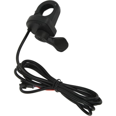 Accélérateur à pouce avec connecteur SM Accélérateur modifié au doigt pour vélo électrique Scooter 12v à 72v black