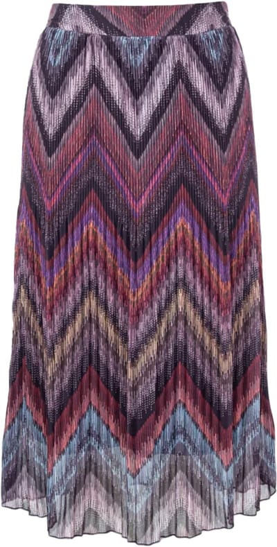 Princess goes Hollywood - geplooide zig zag rok - maat 36