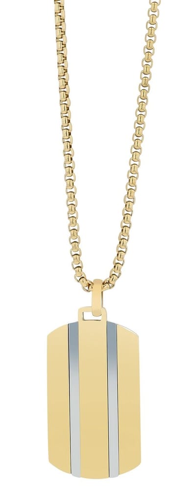 AKZENT Akzent unisex ketting met hanger Marsin, duurzaam