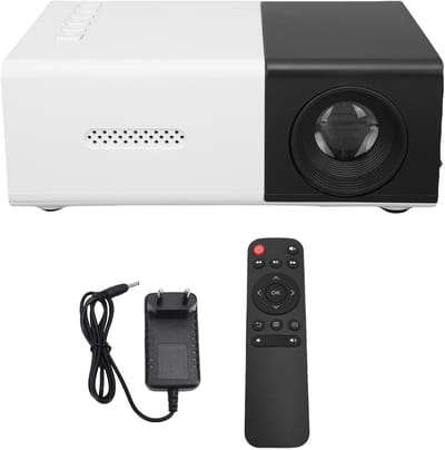 Mini Projector - Draagbare Beamer - Thuisbioscoop Creëren - Automatische Keystone Correctie - 14 tot 120 inch - Zwart