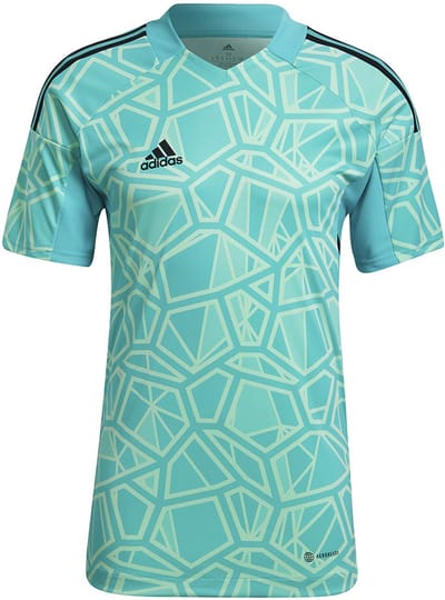 adidas teamwear T-shirt Heren Condivo 22 Goalkeeper Jersey Short Sleeve Groen - Maat L