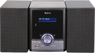 Mini Hifi Stereoset met DAB+ Radio, CD-speler en Bluetooth