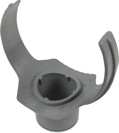 Klemzadel PVC-U 110 mm x 40 mm – lijmzadel x lijmmof grijs KOMO