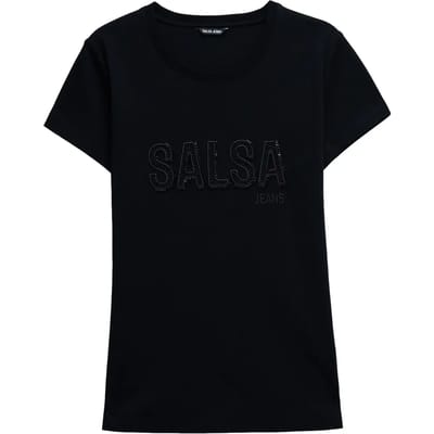 T-shirt met dameslogo Salsa Jeans