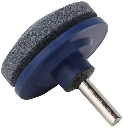 Dailygoods- Grasmaaier Messenslijper - 2 Stuks - Roterend Balansontwerp - Geschikt voor Boorinstallaties - Compacte Grootte 50 x 47 mm - Tijdsbesparend - Grasmaaieraccessoire