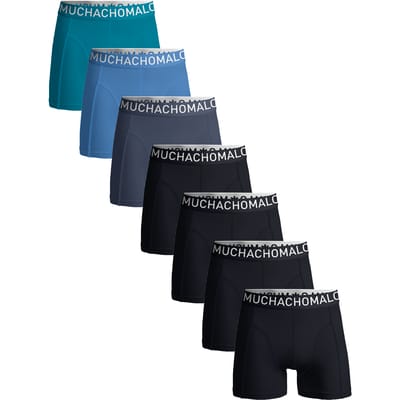 Muchachomalo Boxershorts Heren – 7 Pack – 95% Katoen – Normale Lengte – Heren Ondergoed – Onderbroeken Heren