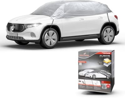 Waterdicht Autozeil Maat L - 100% Weerbestendige Halve Garage Beschermhoes
