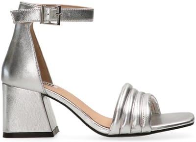 Maruti - Catrina Sandalen op hak leather - Silver - 40