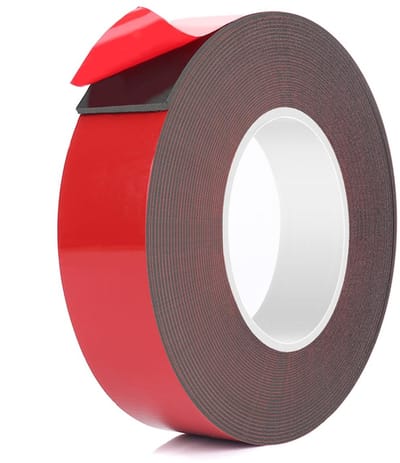 Extra sterke dubbelzijdige tape, waterproof en hittebestendig, 5 m lang, 20 mm breed, ideaal voor autodecoratie en knutselprojecten