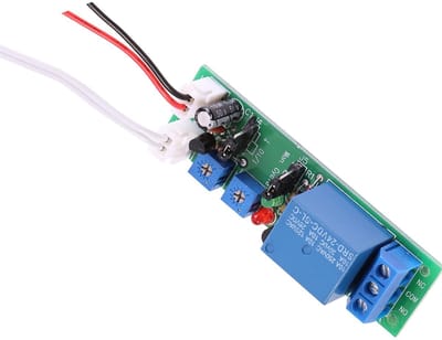 Dailygoody - Verstelbare Infinite Cycle Delay Module Relay - 24V - 0-15 minuten - Tijdvertraging - DC - Elektronisch - Relay - Geschikt voor diverse t..