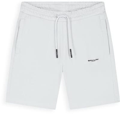 Ballin Amsterdam - Jongens Regular fit Shorts Sweat - Light Grey - Maat 8