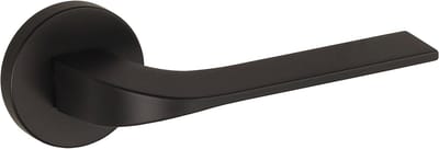 Gamet Vidaro - Basic Line Deurkruk - Zwarte Super Mat - Ronde Rozet