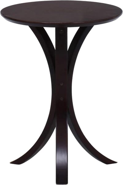Zijtafel - Bijzettafeltje - Ruimtebesparend - Compact Design - 40 x 40 x 54 cm - Brons
