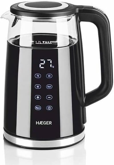 Waterkoker - Kookapparaat - Snel water koken - Grote capaciteit - 1.7 Liter - Zwart