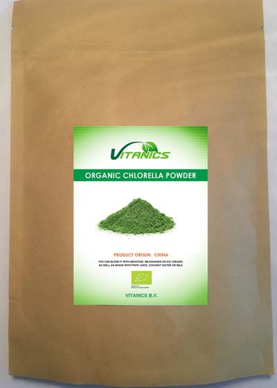 Biologisch Chlorella Poeder-(Chlorella Powder Organic) 1kg
