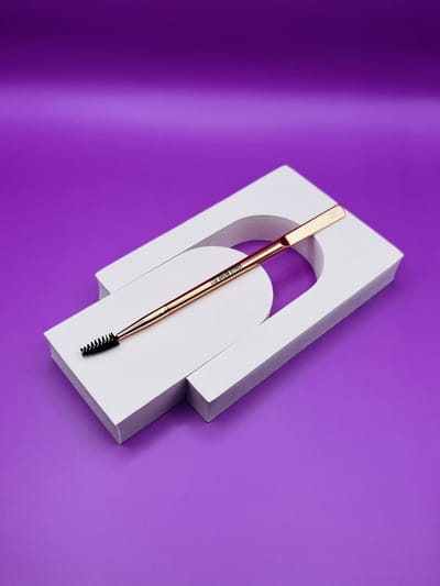 The BROW effect - Brow Brush met spatel - wenkbrauw kwast