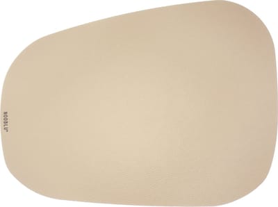 NOOBLU PEBL onderzetter / muismat 28 x 21 cm - Kleur: Champagne, Aantal: 1 onderzetter
