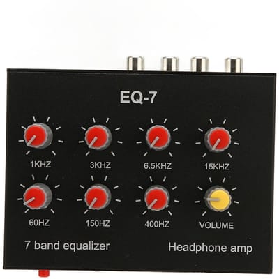 Allecto - 7-bands Geluidsequalizer - Auto-audio-Equalizer - Hoge